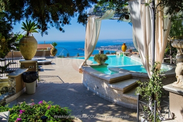 Villa Olimpia in Taormina Center, with breathtaking panoramas